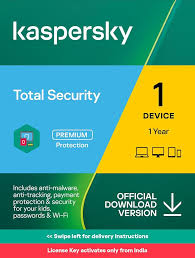 Kaspersky Total Security 1 User – 1 Year(Instant Email Delivery)